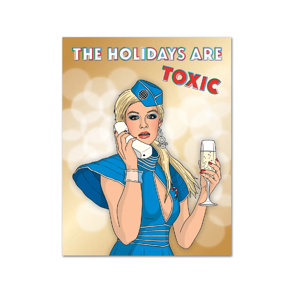 Britney Spears Holidays Are Toxic Holiday Card - Boxed Set The Found Cards - Boxed Cards - Holiday
