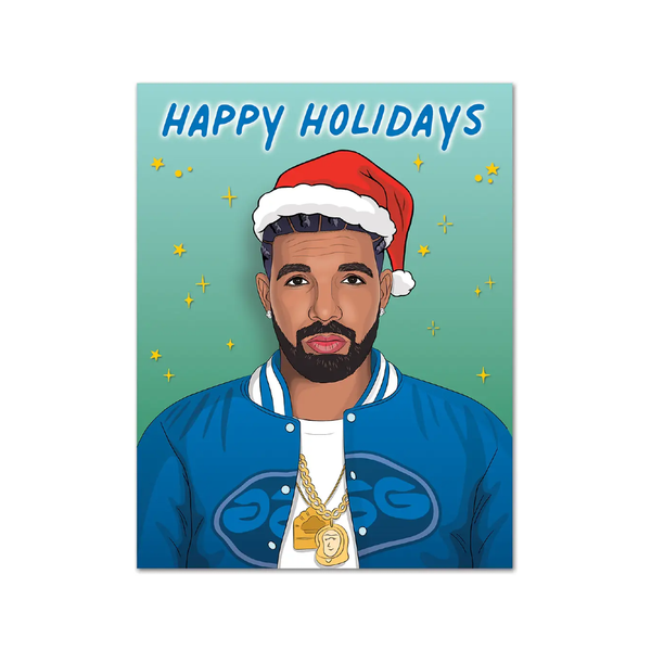 Drake Happy Holidays Christmas Card The Found Cards - Holiday - Christmas