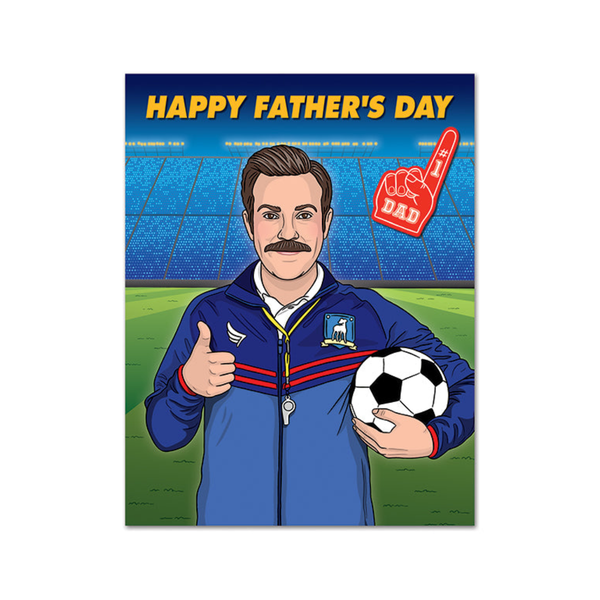 Coach Ted Best Dad Father's Day Card The Found Cards - Holiday - Father's Day