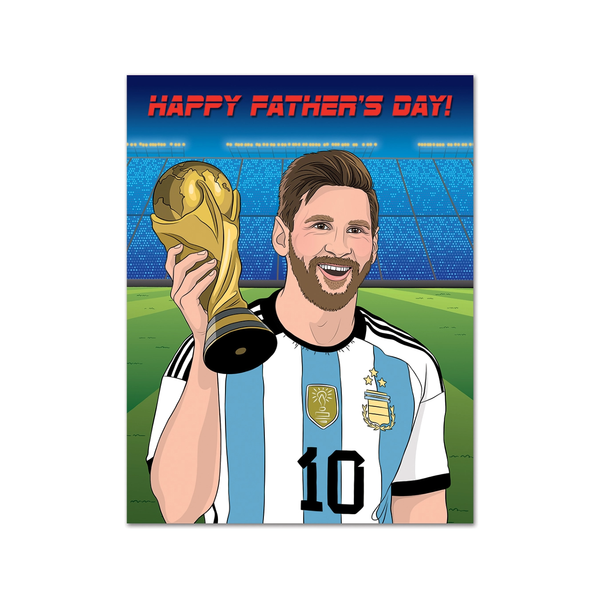 Lionel Messie Father's Day Card The Found Cards - Holiday - Father's Day