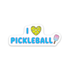 I Love Pickleball Sticker The Found Impulse - Decorative Stickers