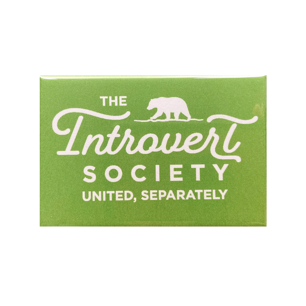 The Introvert Society Magnet The Red Swan Shop Home - Magnets