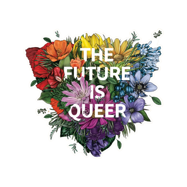 The Future Is Queer Sticker Transpainter Impulse - Decorative Stickers