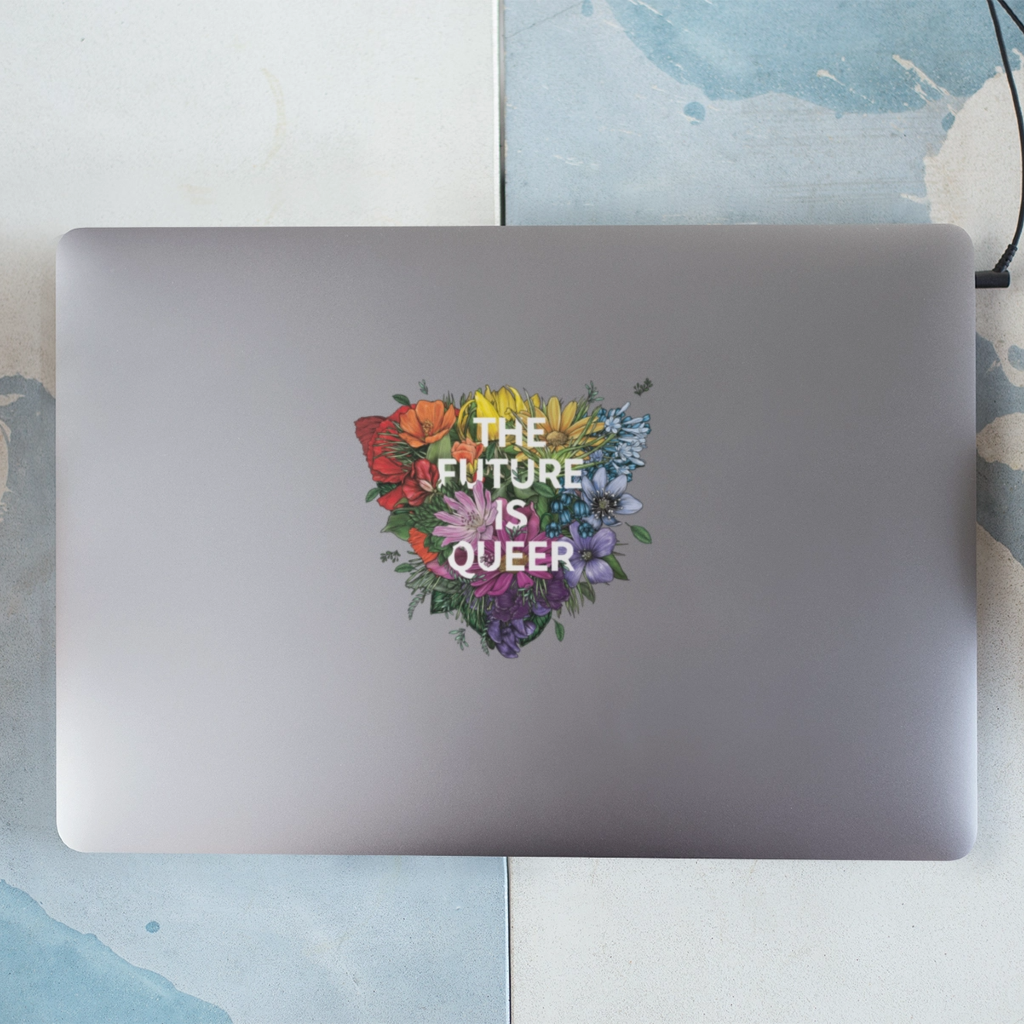 The Future Is Queer Sticker Transpainter Impulse - Decorative Stickers