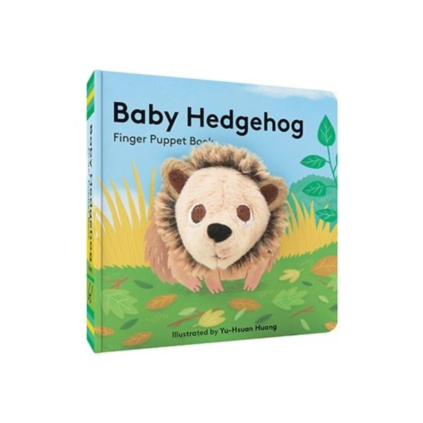 Little Finger Puppet Book - Baby Hedgehog Chronicle Books Books - Baby & Kids - Board Books