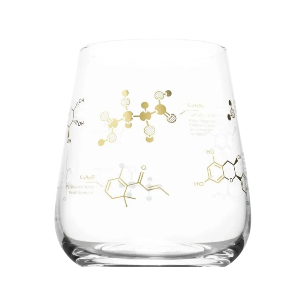 Chemistry Of Wine Wine Glass Cognitive Surplus Home - Mugs & Glasses - Wine Glasses