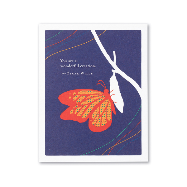 You Are A Wonderful Creation Butterfly Encouragement Card Compendium Cards - Encouragement