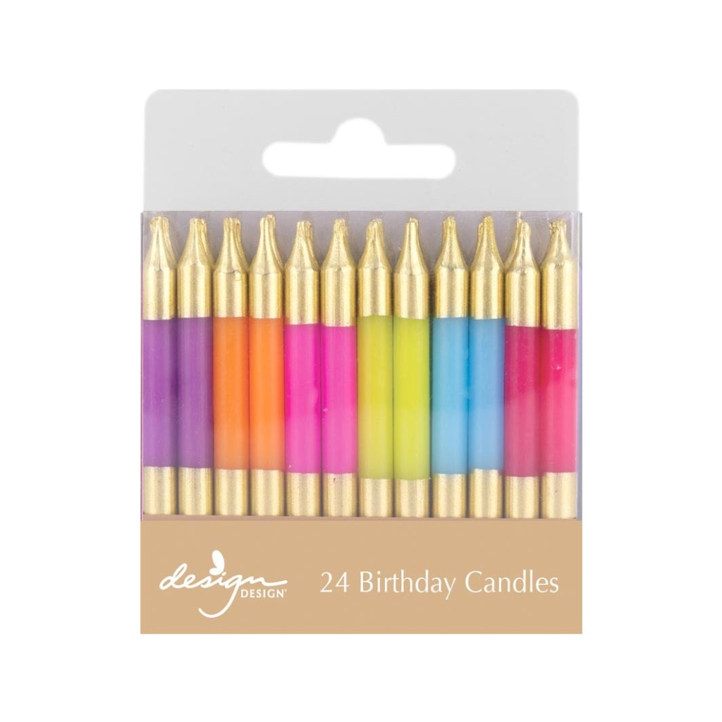 STRIPE Razzle and Dazzle Birthday Candles Design Design Home - Candles - Sparklers & Birthday Candles