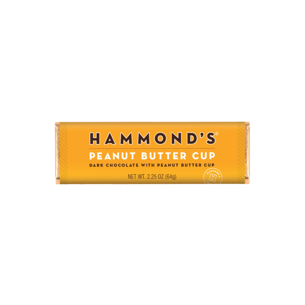 PEANUT BUTTER CUP Hammond's Dark Chocolate Bars Hammond's Candies Candy, Chocolate & Gum