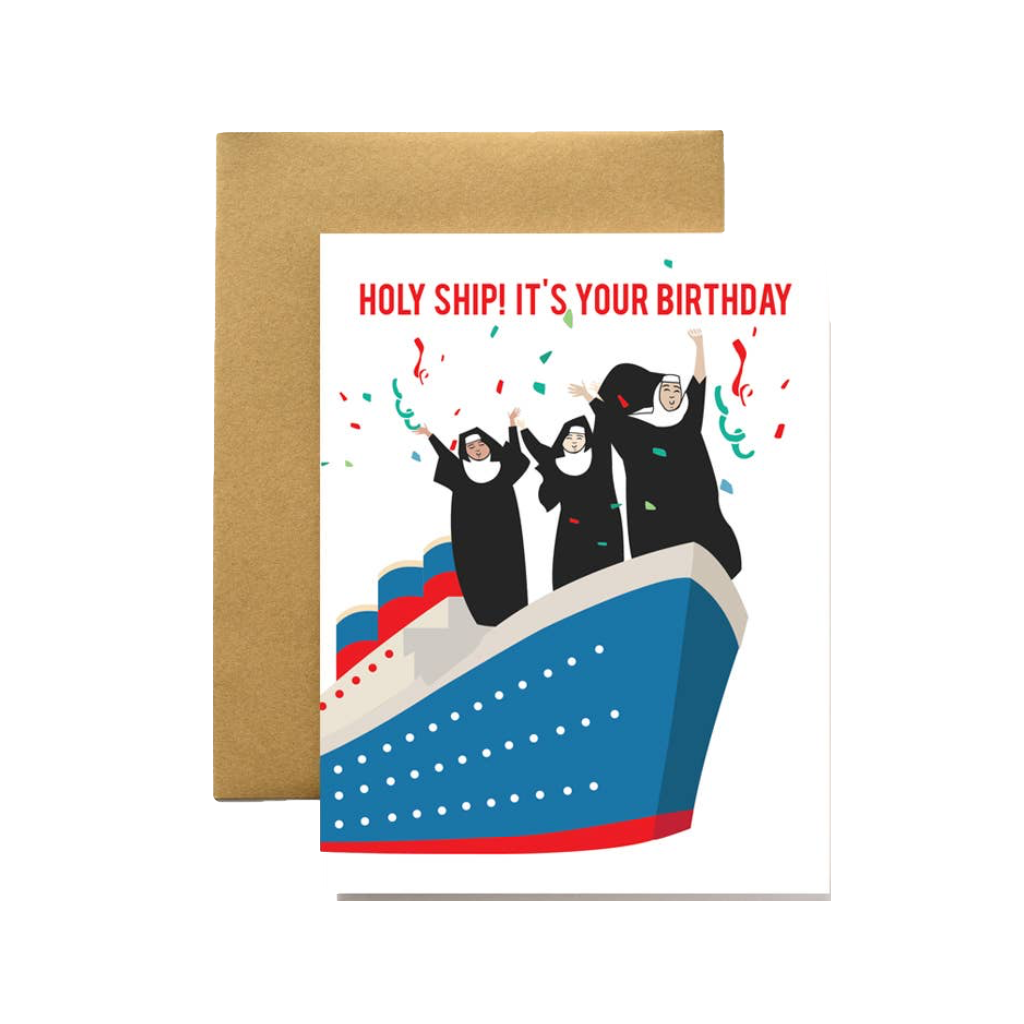 ILP CARD BIRTHDAY HOLY SHIP ILOOTPAPERIE Cards - Birthday