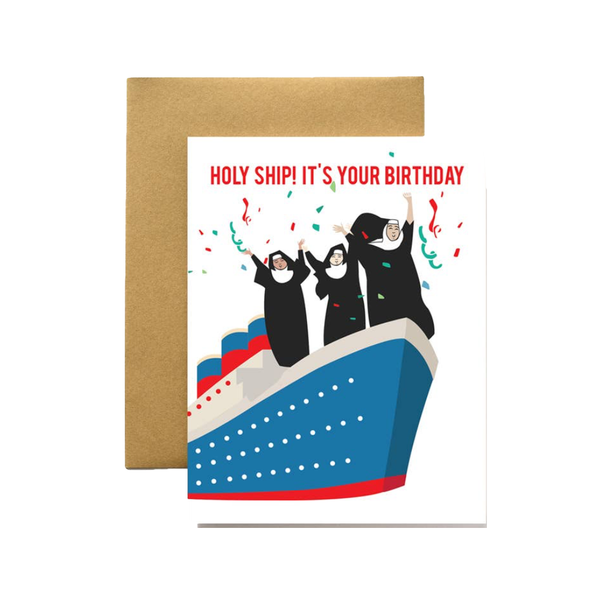 ILP CARD BIRTHDAY HOLY SHIP ILOOTPAPERIE Cards - Birthday