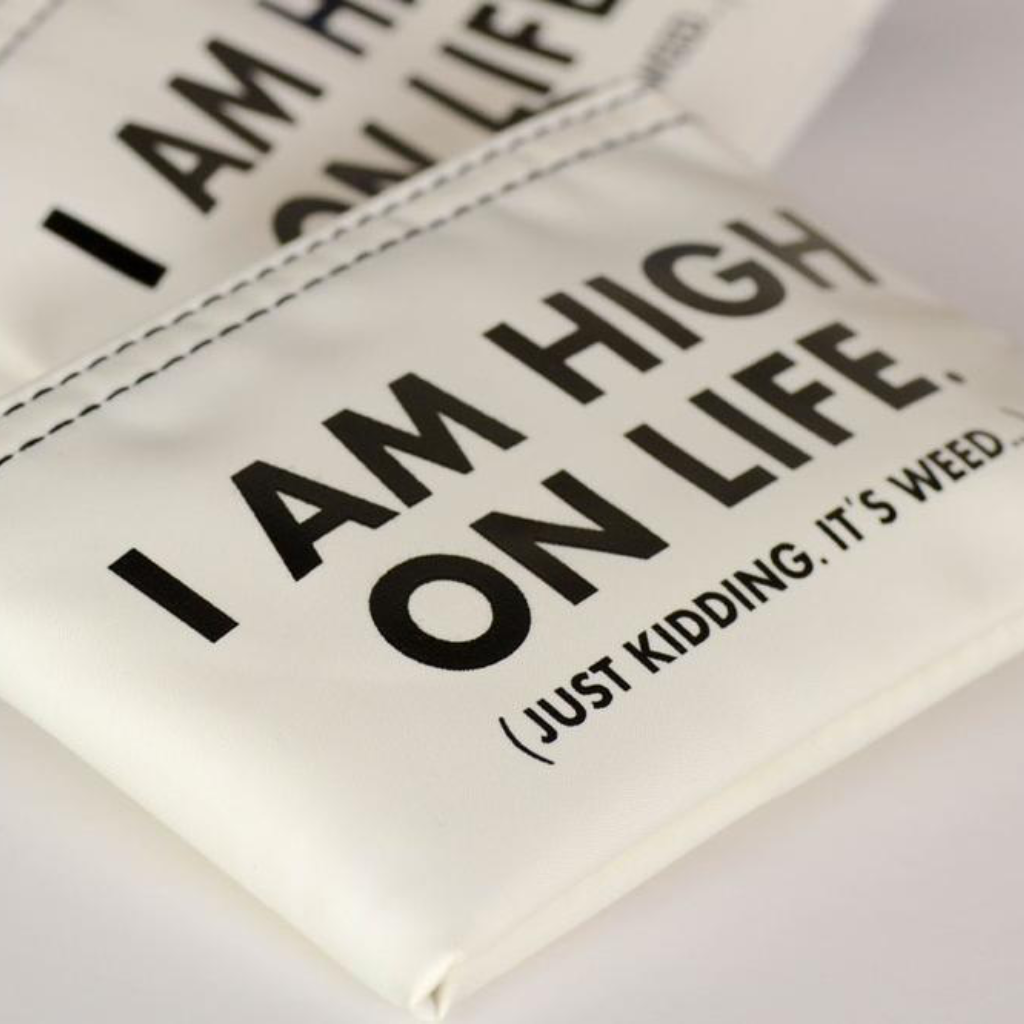 I Am High On Life Stash Pouch Meriwether Apparel & Accessories - Bags - Pouches & Cases