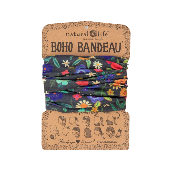 Boho Bandeau - Wild Wildflowers Natural Life Apparel & Accessories - Bandanas & Headties