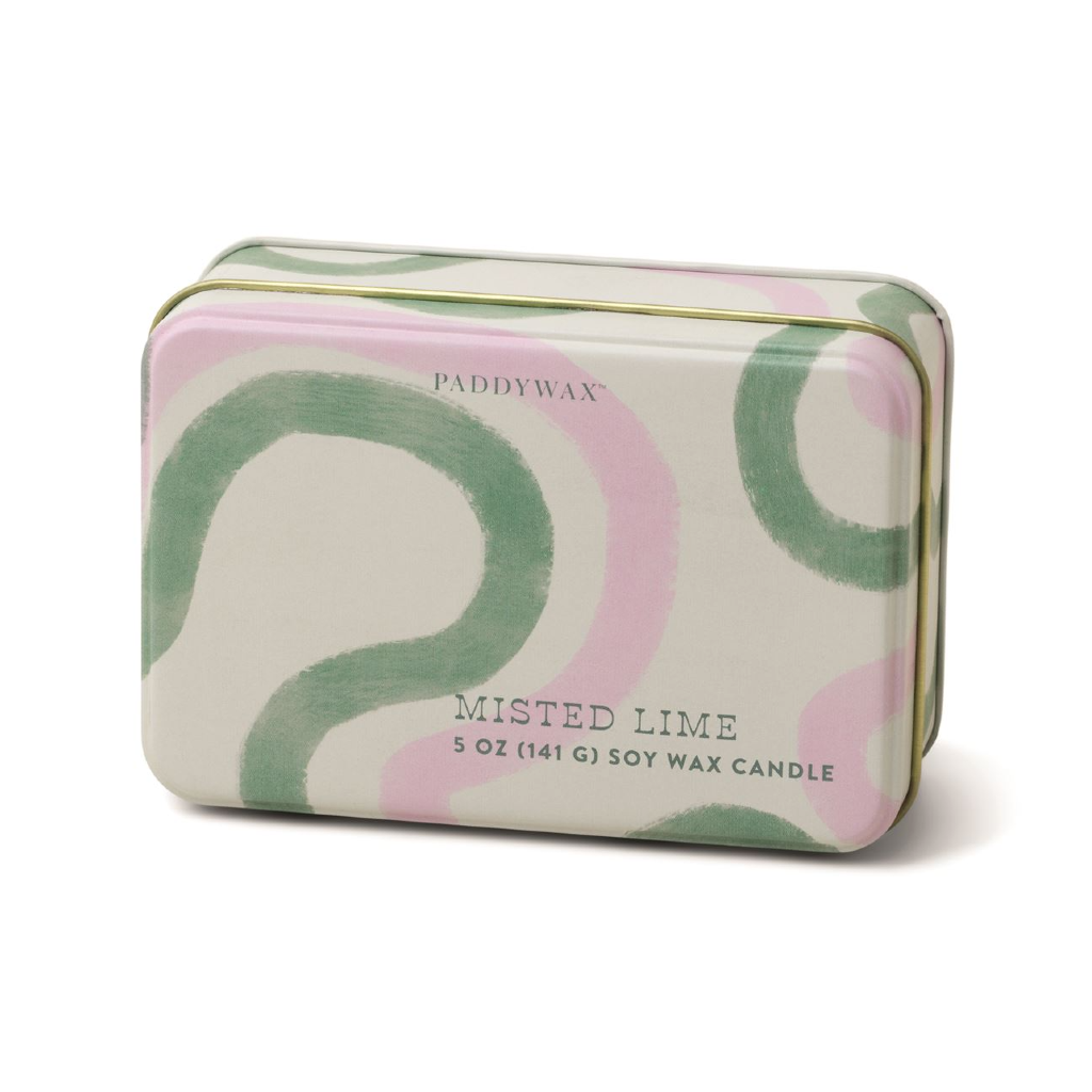 MISTED LIME Everyday Tin Candle - 5oz Paddywax Home - Candles - Specialty