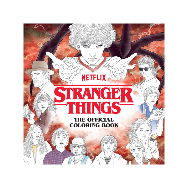 Stranger Things Official Coloring Book Penguin Random House Books - Coloring
