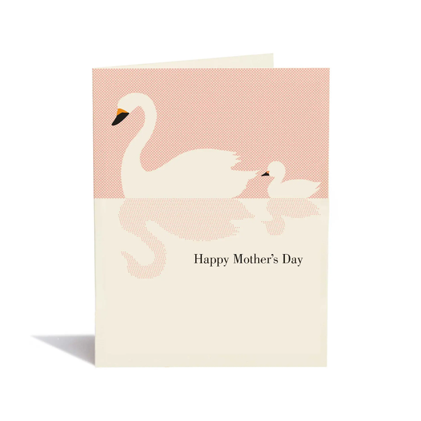 Mom Swan Mother's Day Card Snow & Graham Cards - Holiday - Mother's Day