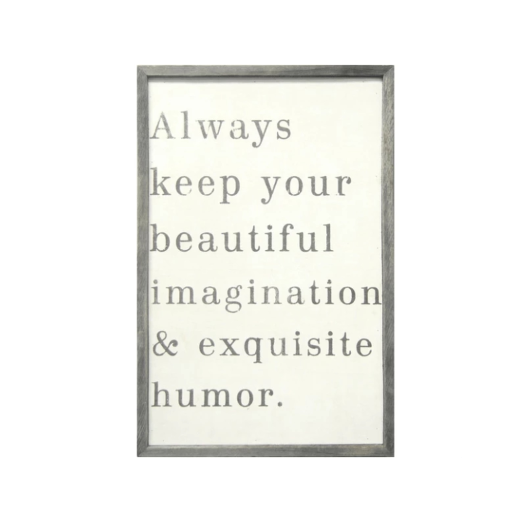 Always Keep Your Beautiful Imagination Art Print Sugarboo Designs Home - Wall & Mantle
