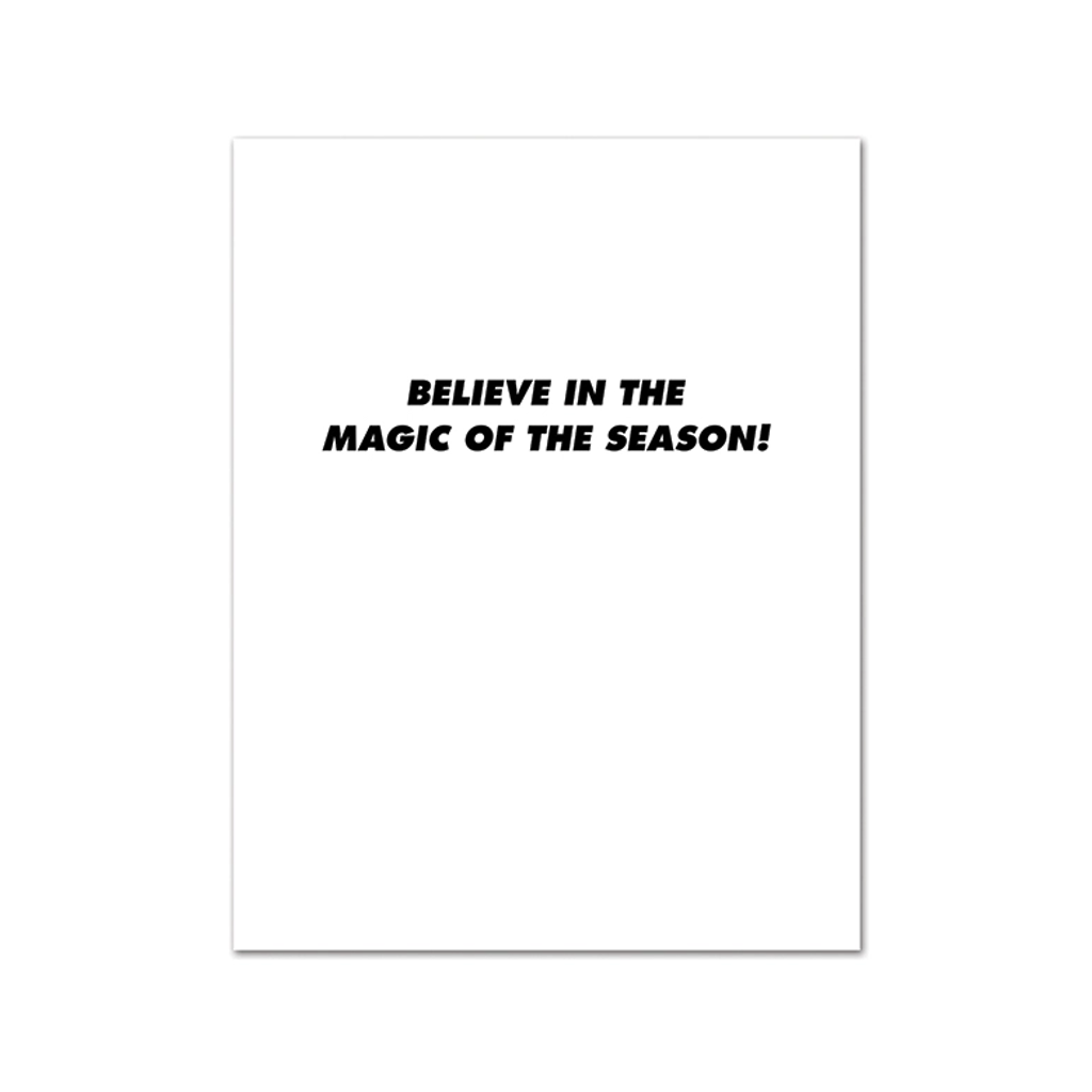 Believe In The Christmas Spirit Ted Lasso Christmas Card The Found Cards - Holiday - Christmas