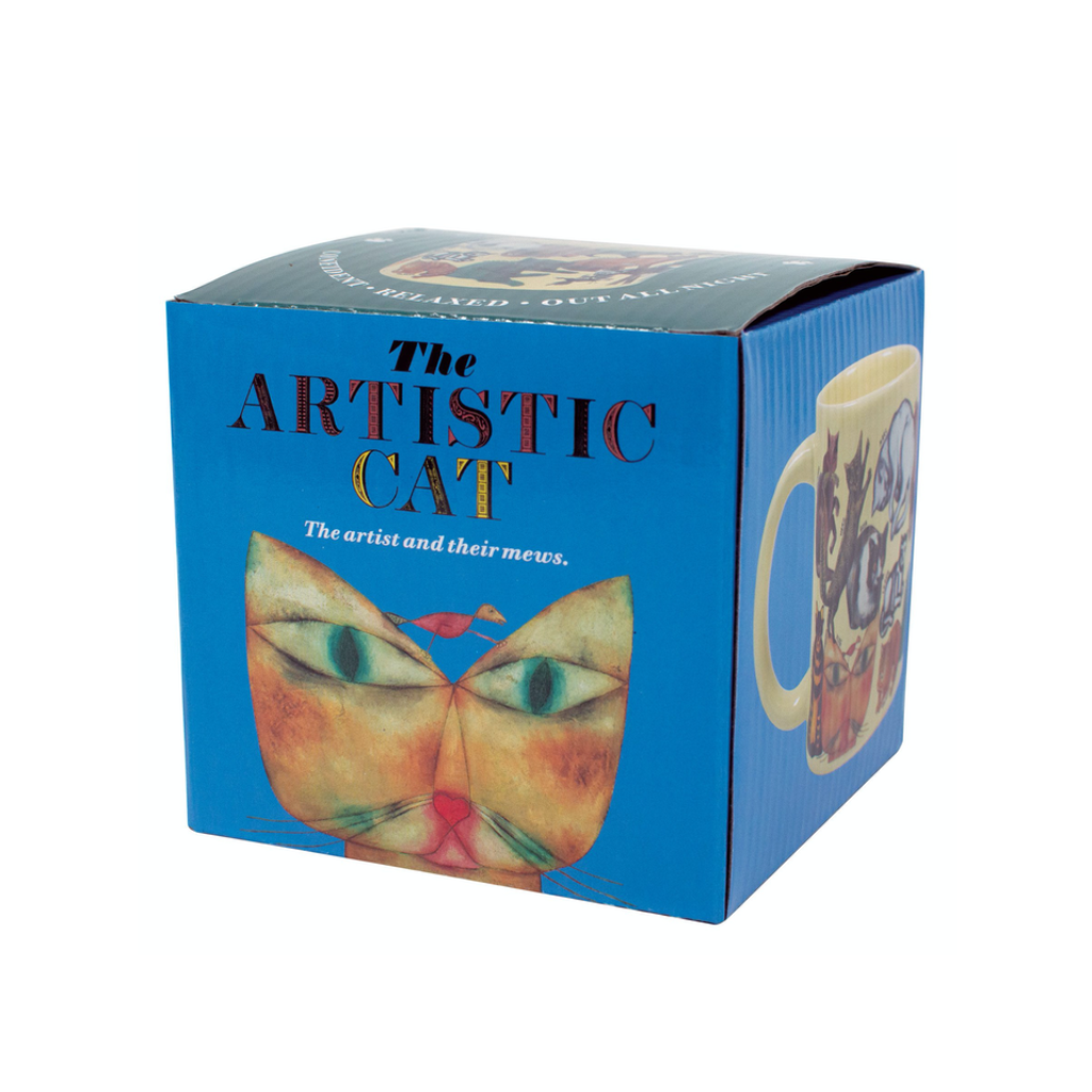 The Artistic Cat Mug Unemployed Philosophers Guild Home - Mugs & Glasses