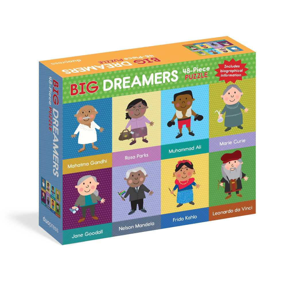 Big Dreamers 48 Piece Jigsaw Puzzle Workman Publishing Toys & Games - Puzzles & Games - Jigsaw Puzzles