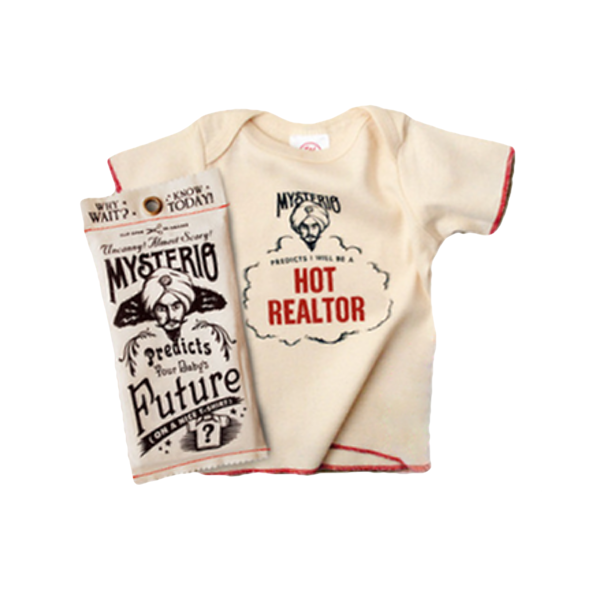 Mysterio Baby Prediction Tee Shirt Wry Baby Apparel & Accessories - Clothing - Baby & Toddler - Tops & Tees