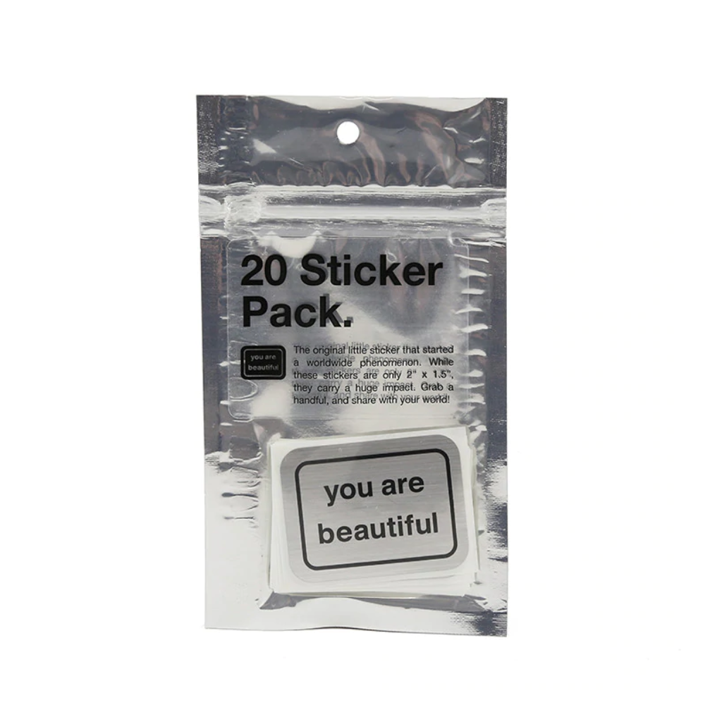 You Are Beautiful Sticker - Classic - 20 Pack You Are Beautiful Impulse - Stickers