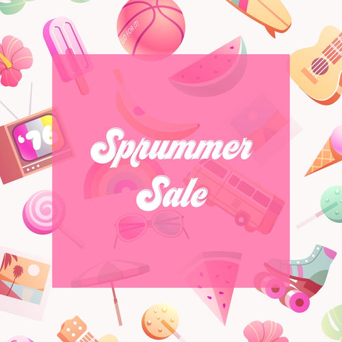 Spring + Summer = SPRUMMER SALE