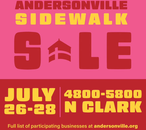 Andersonville Sidewalk Sale & Summer Clearance