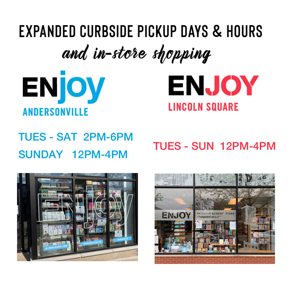 Announcing 3 Ways To Shop at ENJOY in Chicago