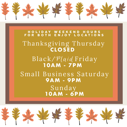 Thanksgiving Holiday Weekend Hours