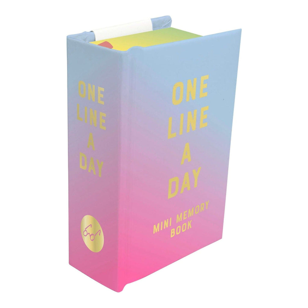 Radiant Glow Mini One Line a Day: A One-Year Memory Book Chronicle Books Books - Guided Journals & Gift Books