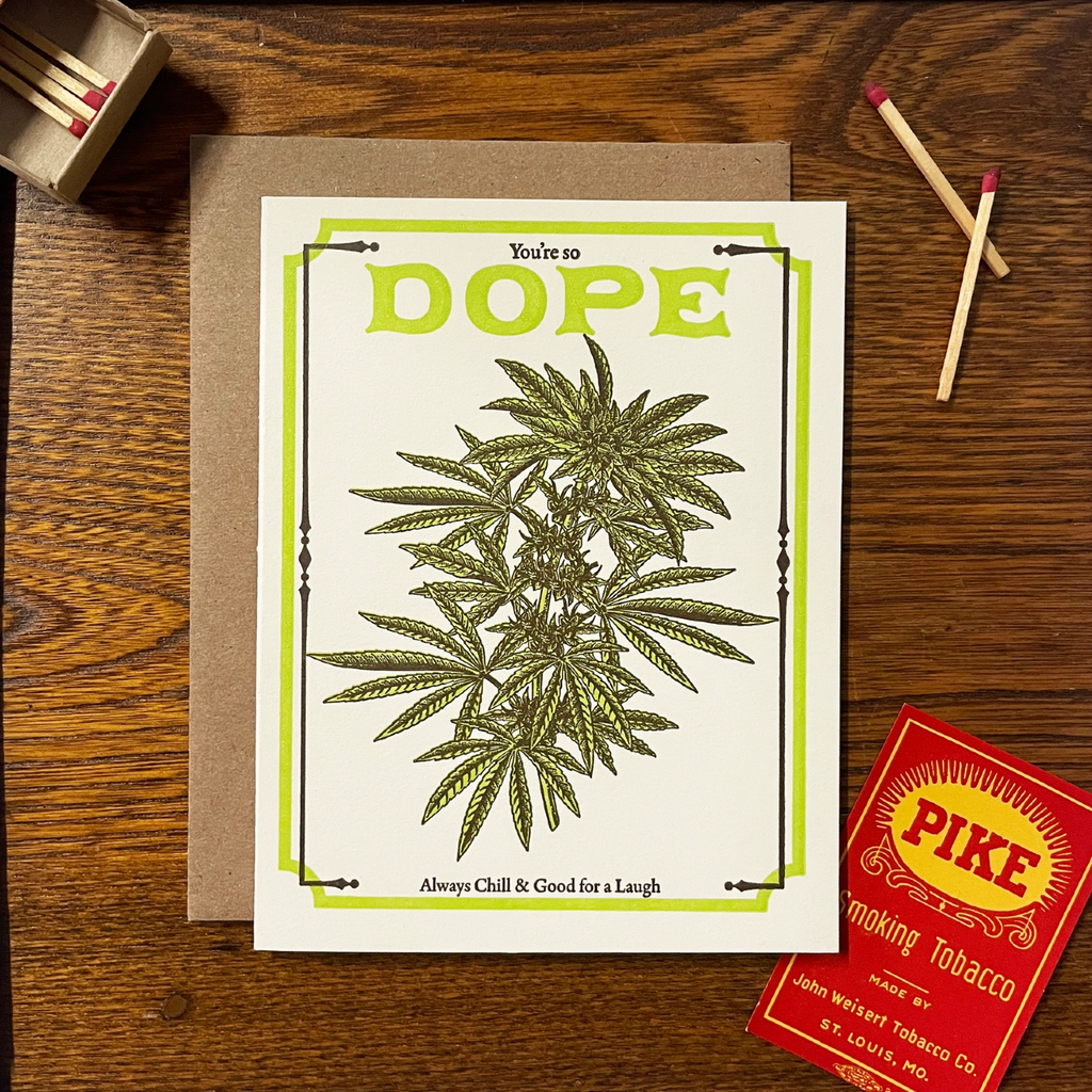 Vintage Dope Seed Pack Blank Card A Favorite Design Cards - Any Occasion