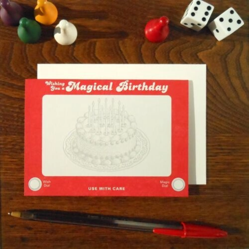 Etch A Sketch Birthday Card A Favorite Design Cards - Birthday