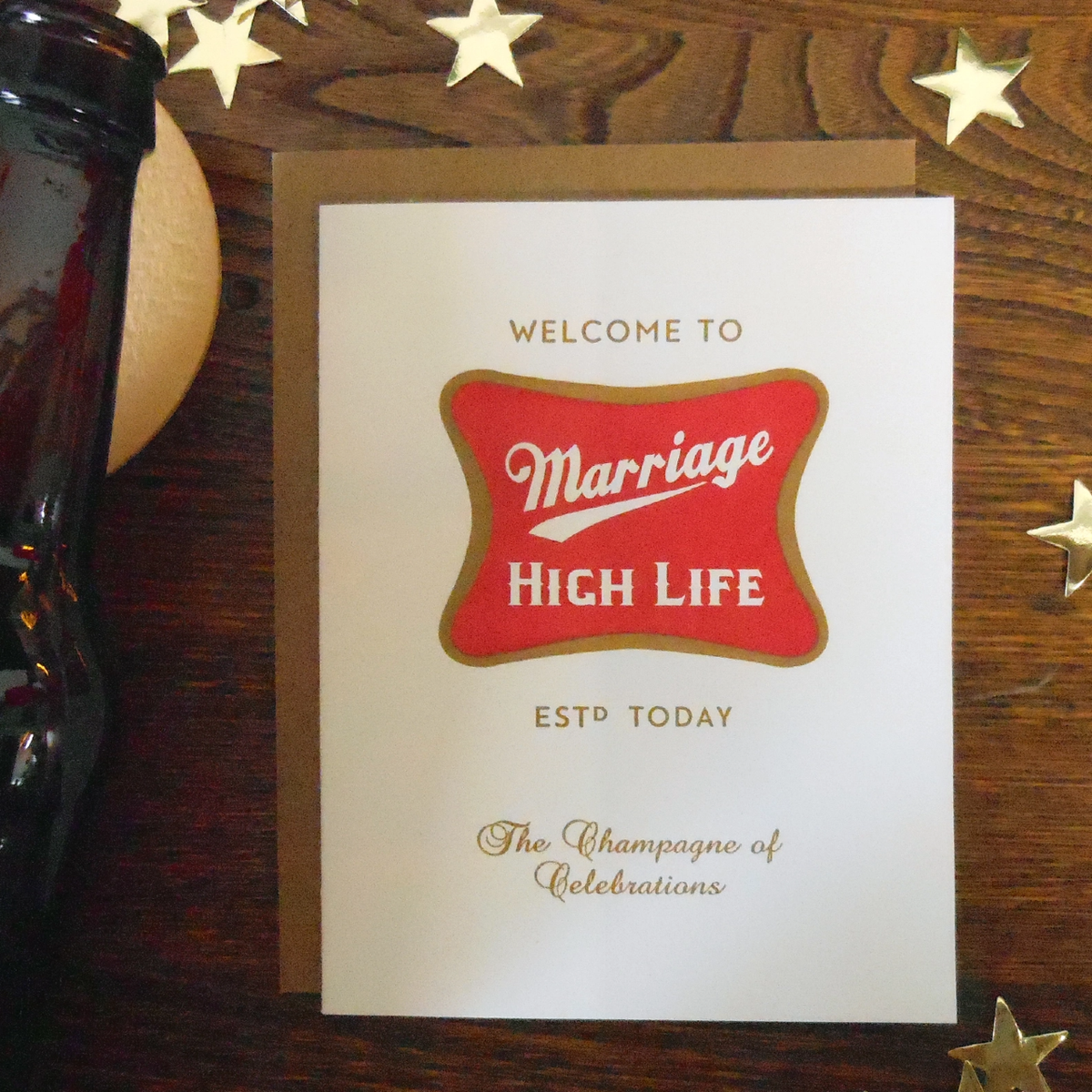 Marriage High Life Wedding Card – Urban General Store
