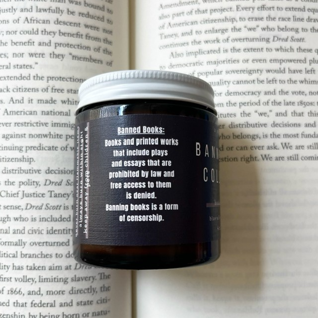 Banned Book Collector Candle - 4oz A Scent Story Candle Co Home - Candles