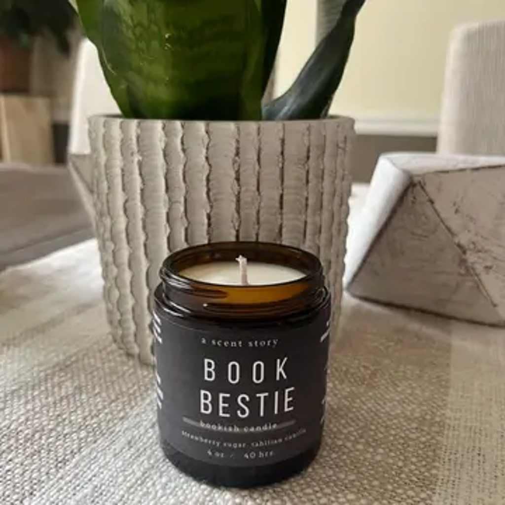 Book Bestie Candle - 4oz A Scent Story Candle Co Home - Candles