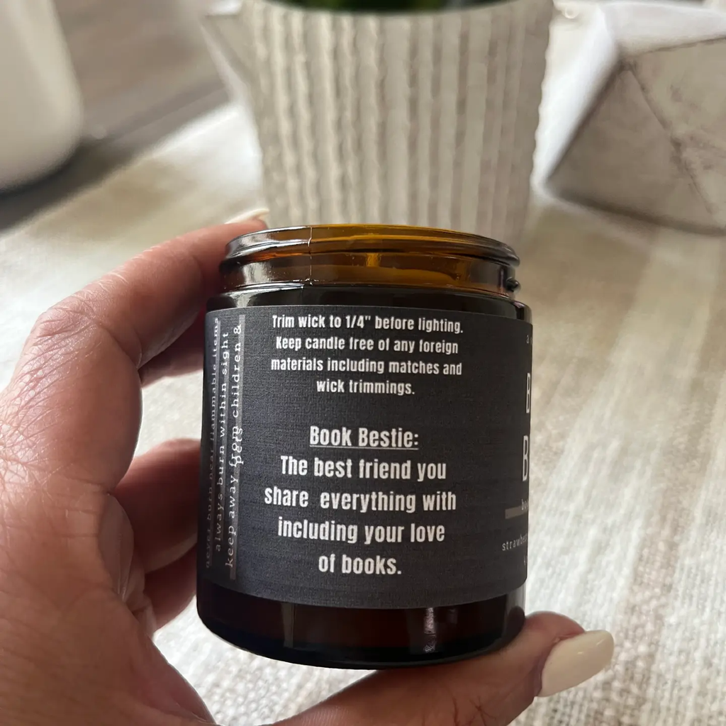 Book Bestie Candle - 4oz A Scent Story Candle Co Home - Candles