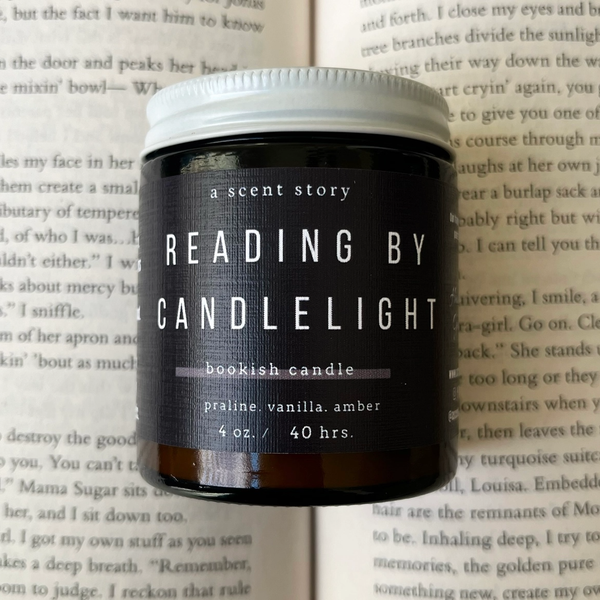 Reading By Candlelight Candle - 4oz A Scent Story Candle Co Home - Candles