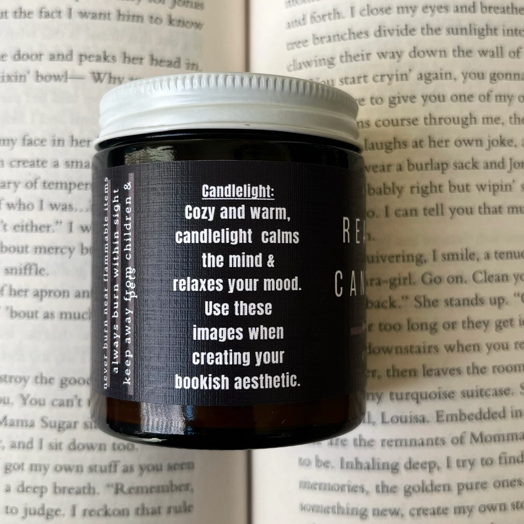 Reading By Candlelight Candle - 4oz A Scent Story Candle Co Home - Candles