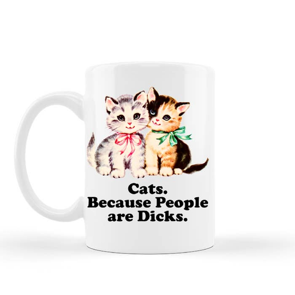 Funny Cat Coffee Mug Ace The Pitmatian Co Home - Mugs & Glasses