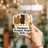 Chickens Because People Suck Sticker Ace The Pitmatian Co Impulse - Decorative Stickers