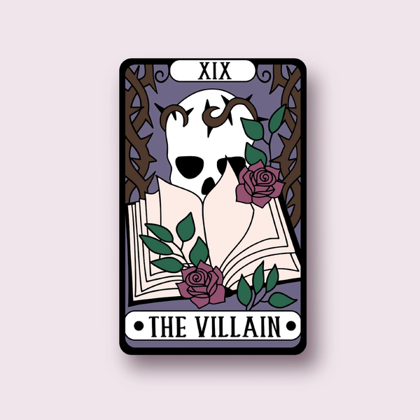 The Villain Bookish Sticker Ace The Pitmatian Co Impulse - Decorative Stickers