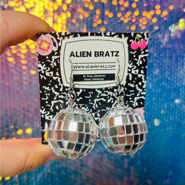 Disco Ball Earrings Alien Bratz Jewelry - Earrings