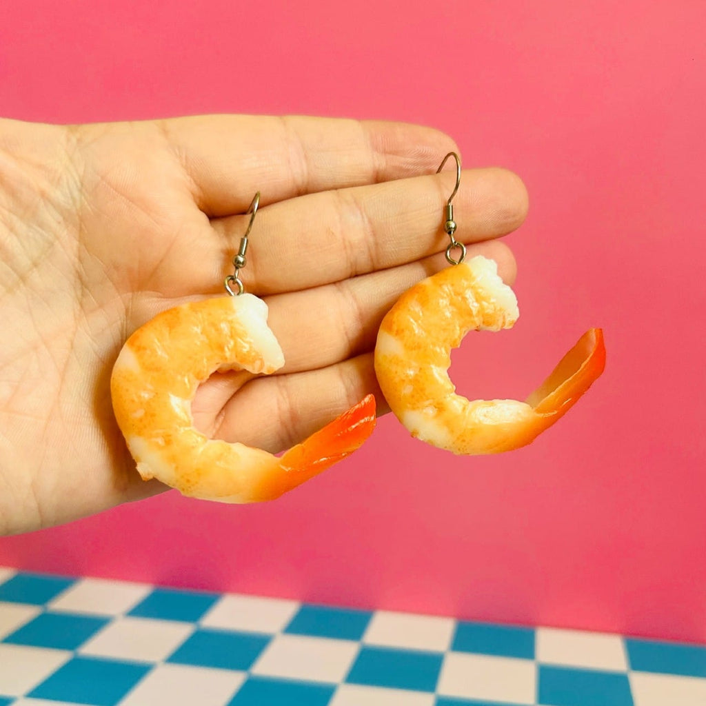 Large Shrimp Earrings Alien Bratz Jewelry - Earrings