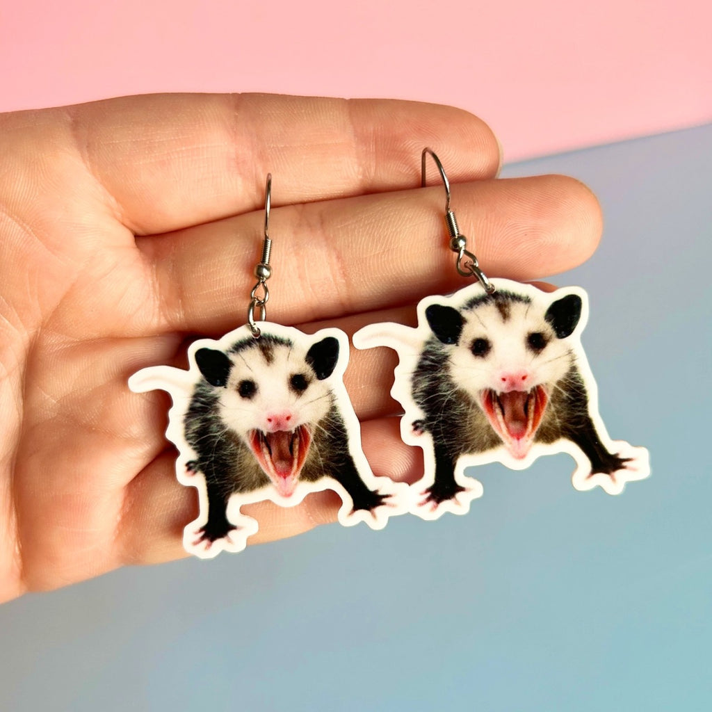 Possum Earrings Alien Bratz Jewelry - Earrings