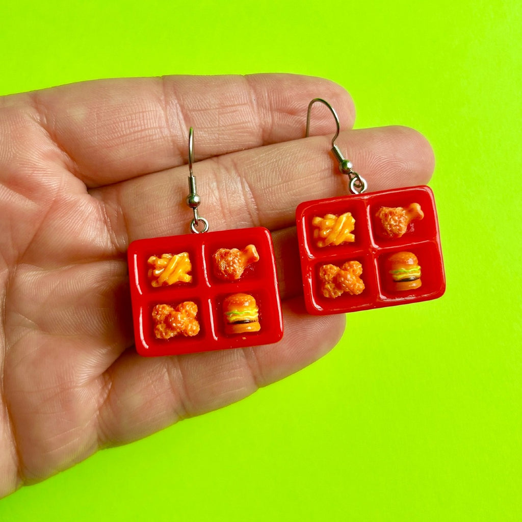 TV Dinner Earrings Alien Bratz Jewelry - Earrings