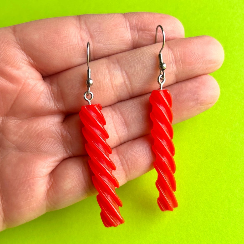Twizzler Candy Earrings Alien Bratz Jewelry - Earrings
