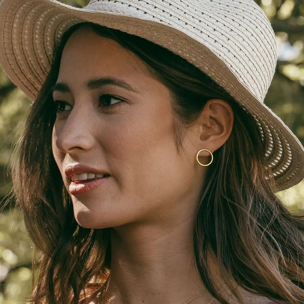 Circle Stud Earrings Amano Studio Jewelry - Earrings