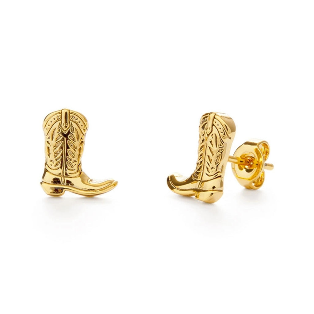 Cowboy Boot Stud Earrings Amano Studio Jewelry - Earrings