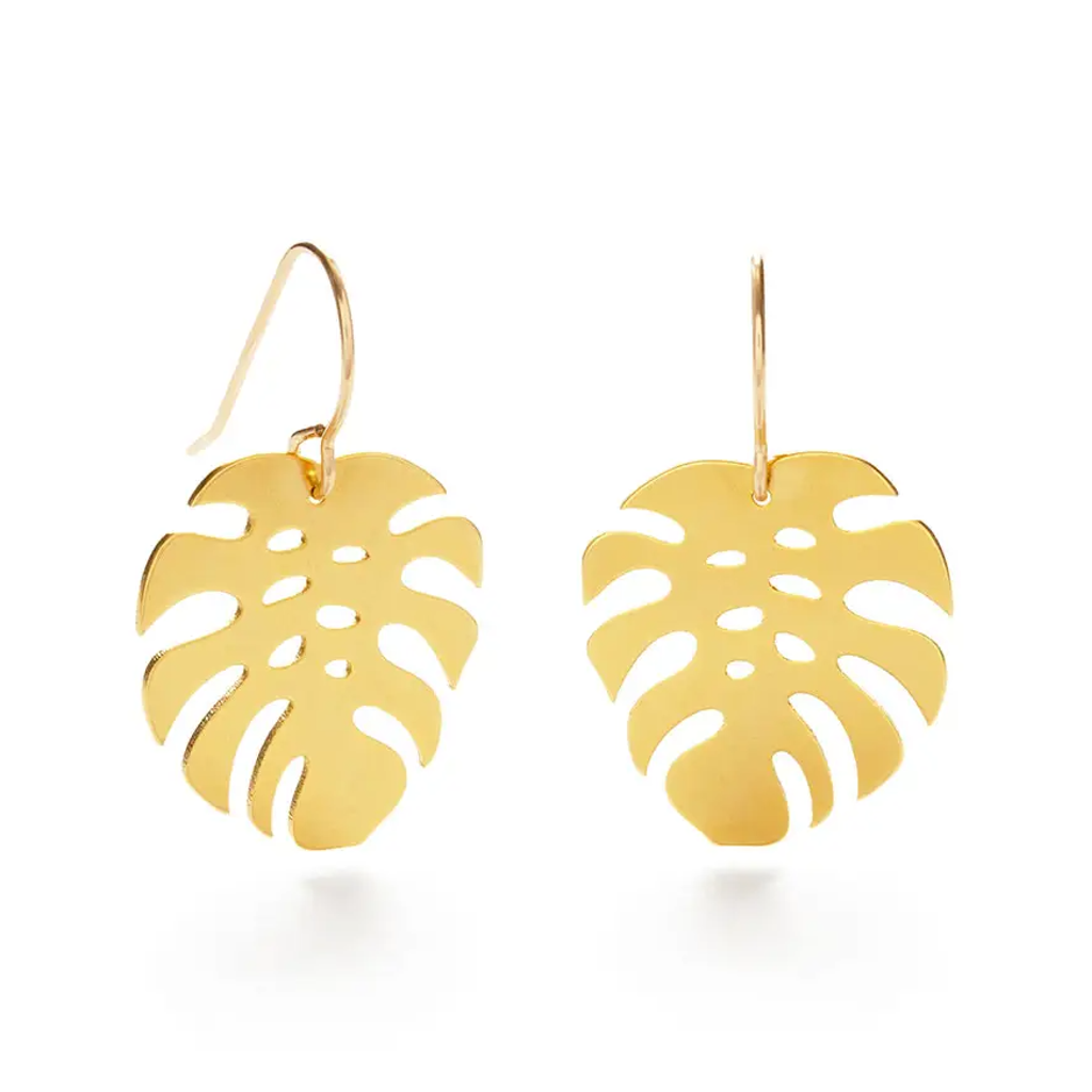 monstera drop Monstera Drop Earrings